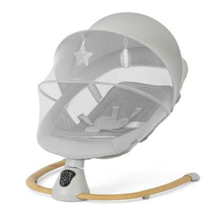 טרמפולינה חשמלית מרבל ביי מסגרת עץ – Marble Bay™ 2 in 1