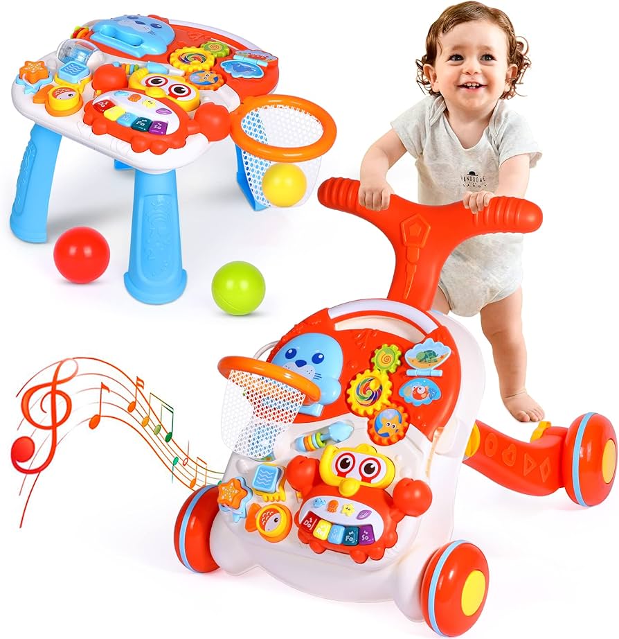 הליכון לתינוק 2 ב- 1 -2in 1 baby walker